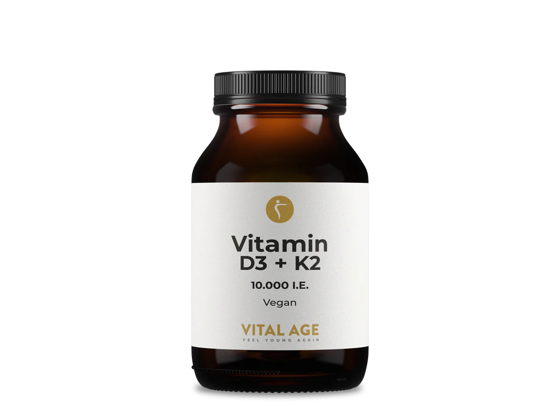 Vitamin D3 + K2 MK7 – 10.000 I.E. | 180 Tabletten